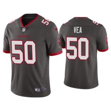 Men Tampa Bay Buccaneers #50 2020 Vita Vea Pewter Vapor Limited Jersey Men Tampa Bay Buccaneers #50 2020 Vita Vea Pewter Vapor Limited Jersey