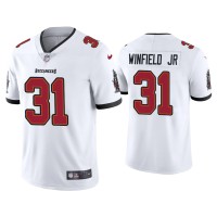 Men Tampa Bay Buccaneers #31 Antoine Winfield Jr. White 2020 Draft Vapor Limited Jersey