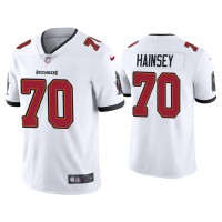 Men Tampa Bay Buccaneers #70 Robert Hainsey Vapor Limited White Jersey Men Tampa Bay Buccaneers #70 Robert Hainsey Vapor Limited White Jersey