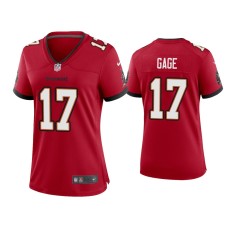 Women Tampa Bay Buccaneers #17 Russell Gage Red Game Jersey