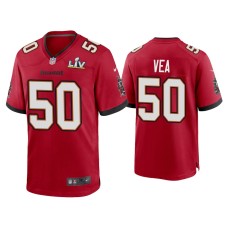 Men Tampa Bay Buccaneers #50 Vita Vea Super Bowl LV Red Game Jersey Men Tampa Bay Buccaneers #50 Vita Vea Super Bowl LV Red Game Jersey