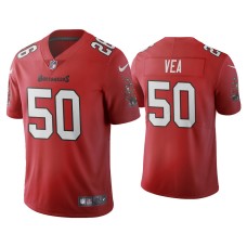 Men Tampa Bay Buccaneers #50 Vita Vea Vapor Limited Red Jersey Men Tampa Bay Buccaneers #50 Vita Vea Vapor Limited Red Jersey
