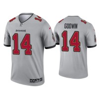 Men Tampa Bay Buccaneers #14 Chris Godwin Gray Inverted Legend Jersey Men Tampa Bay Buccaneers #14 Chris Godwin Gray Inverted Legend Jersey