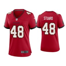Women Tampa Bay Buccaneers #48 Grant Stuard Red Game Jersey Women Tampa Bay Buccaneers #48 Grant Stuard Red Game Jersey