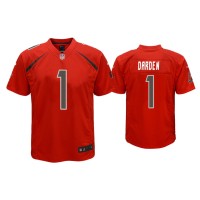 Youth Tampa Bay Buccaneers #1 Jaelon Darden Red Color Rush Game Jersey Youth Tampa Bay Buccaneers #1 Jaelon Darden Red Color Rush Game Jersey