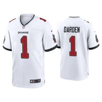 Men Tampa Bay Buccaneers #1 Jaelon Darden White Game Jersey Men Tampa Bay Buccaneers #1 Jaelon Darden White Game Jersey