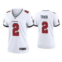 Women Tampa Bay Buccaneers #2 Kyle Trask White Game Jersey Women Tampa Bay Buccaneers #2 Kyle Trask White Game Jersey