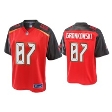 Men Tampa Bay Buccaneers #87 Rob Gronkowski Red Pro Line Jersey Men Tampa Bay Buccaneers #87 Rob Gronkowski Red Pro Line Jersey