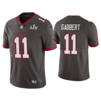 Men Tampa Bay Buccaneers #11 Blaine Gabbert Super Bowl LV Pewter Vapor Limited Jersey Men Tampa Bay Buccaneers #11 Blaine Gabbert Super Bowl LV Pewter Vapor Limited Jersey