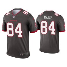 Men Tampa Bay Buccaneers #84 Cameron Brate Pewter Legend Jersey Men Tampa Bay Buccaneers #84 Cameron Brate Pewter Legend Jersey