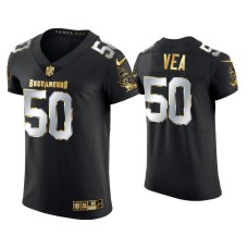 Men Tampa Bay Buccaneers #50 Vita Vea Black Golden Edition Elite Jersey Men Tampa Bay Buccaneers #50 Vita Vea Black Golden Edition Elite Jersey