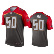 Men Tampa Bay Buccaneers #50 Vita Vea Pewter Inverted Legend Jersey Men Tampa Bay Buccaneers #50 Vita Vea Pewter Inverted Legend Jersey