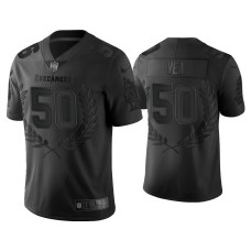 Men Tampa Bay Buccaneers #50 Vita Vea Black Vapor Limited Platinum Jersey Men Tampa Bay Buccaneers #50 Vita Vea Black Vapor Limited Platinum Jersey